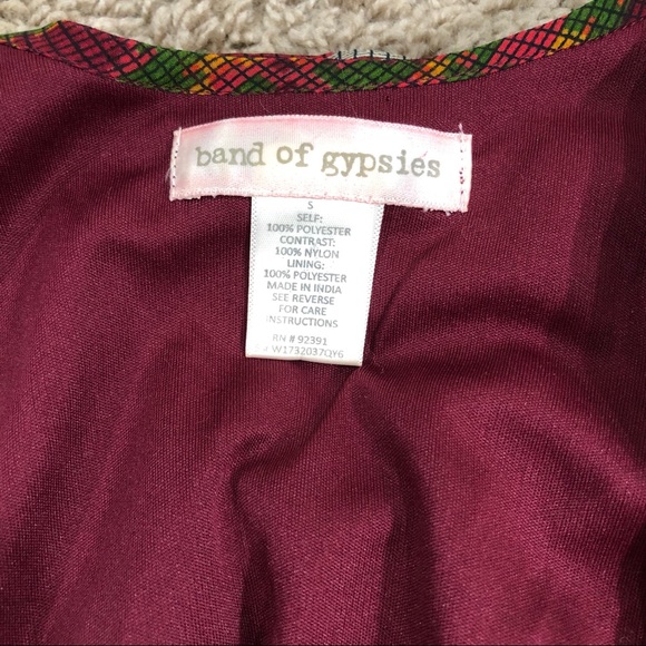 Band of Gypsies Aztec sleeveless dress with lace - Picture 5 of 5